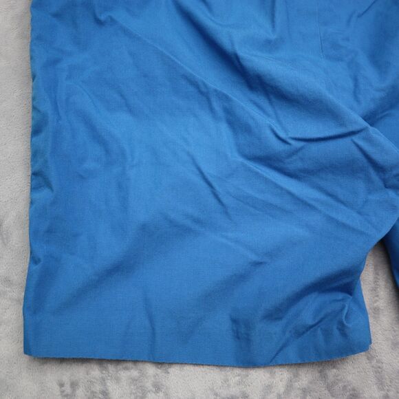 High Profile Shorts Mens 40 Blue Plain Mid Rise Flat Front Slash Pocket Chino - Picture 13 of 14